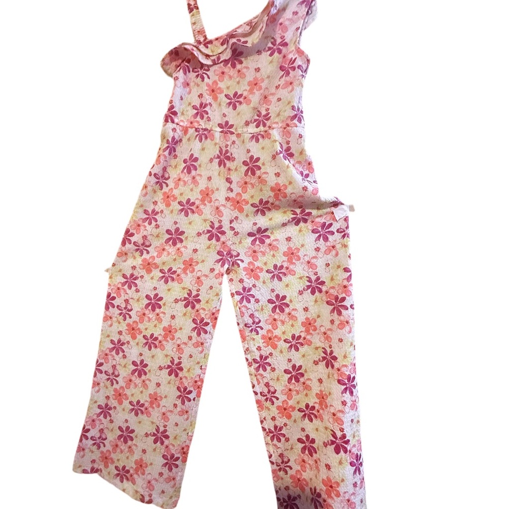 Falls Creek Pink Floral Kids Romper